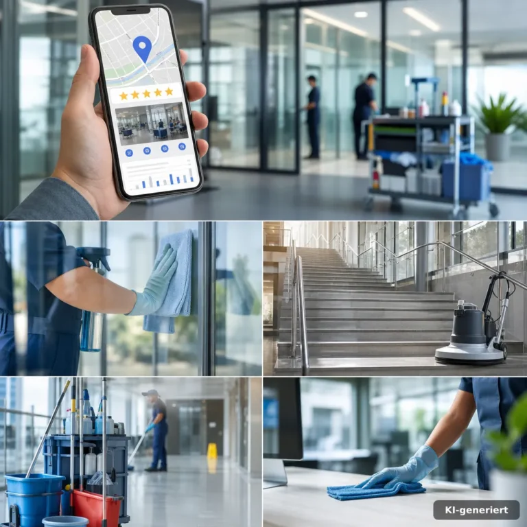Google Business Profil stärken: Lokale Sichtbarkeit für Reinigung