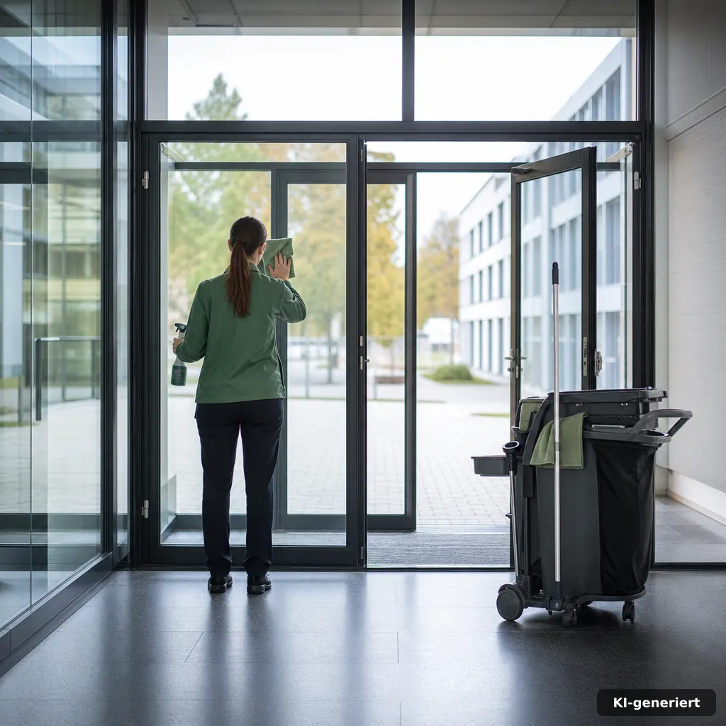 glänzende Flächen durch professionelle Reinigung: Basis für starke Bewertungen und Vertrauen
