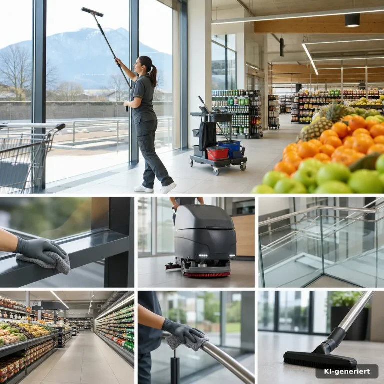 Supermarktreinigung Wendelstein: Sauberkeit, die Vertrauen schafft