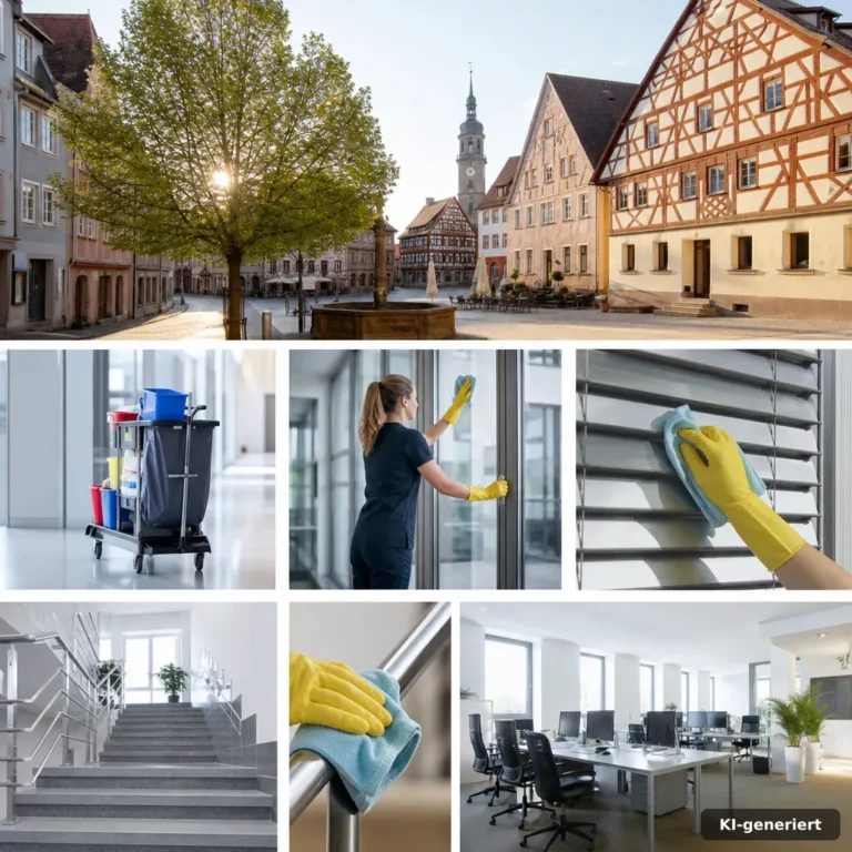 Unterhaltsreinigung Neustadt Aisch: Planbar sauber im Alltag
