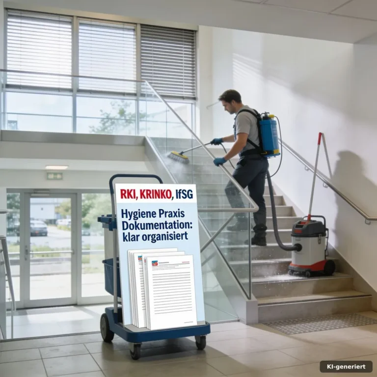Hygiene Praxis Reinigung Dokumentation: klar organisiert