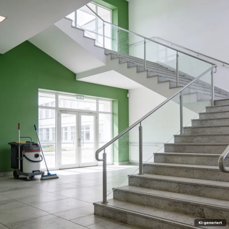 Treppenhausreinigung in Erlangen: sauber und planbar
